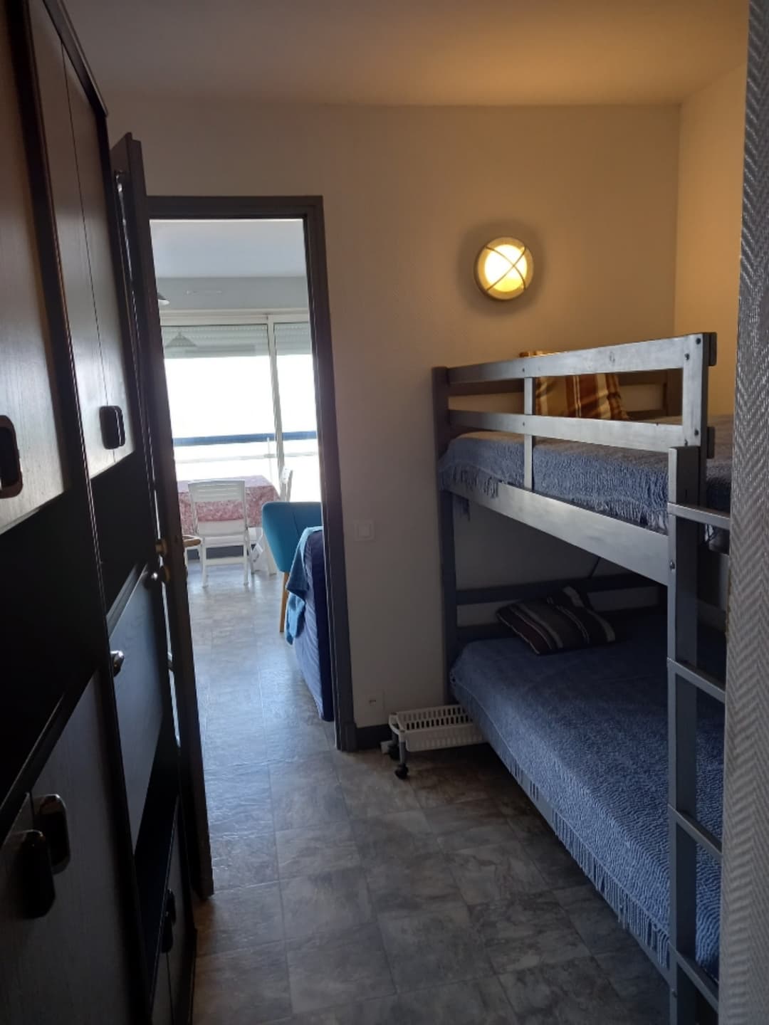 Appartement : Appt type 2 cabine face mer avec terrasses, Bray-Dunes